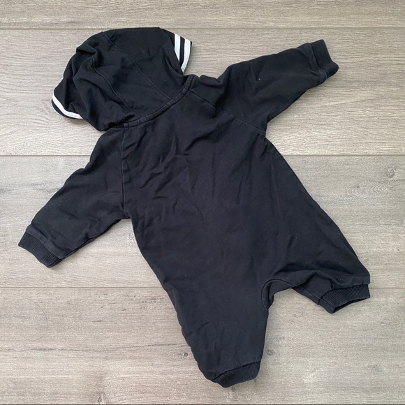 Adidas Logo Hooded Romper - Picture 4 of 6